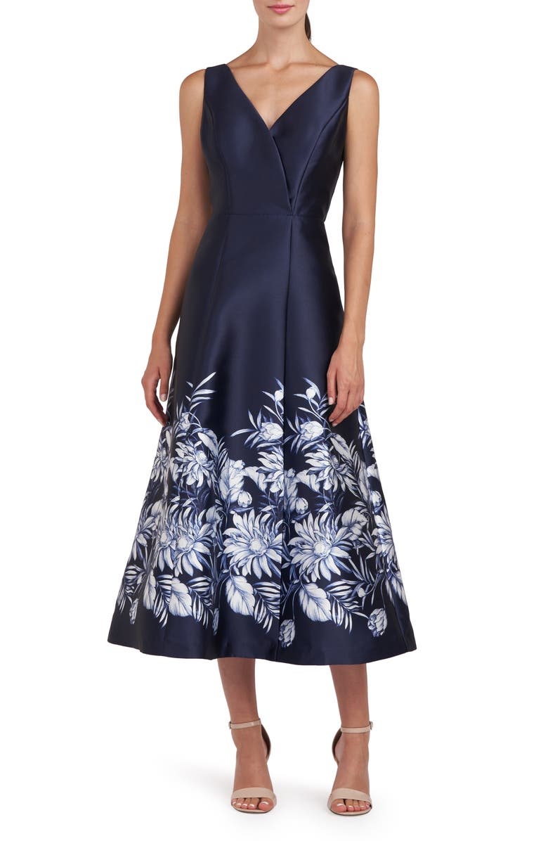 dress with floral print