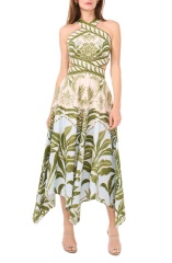 dress with floral print