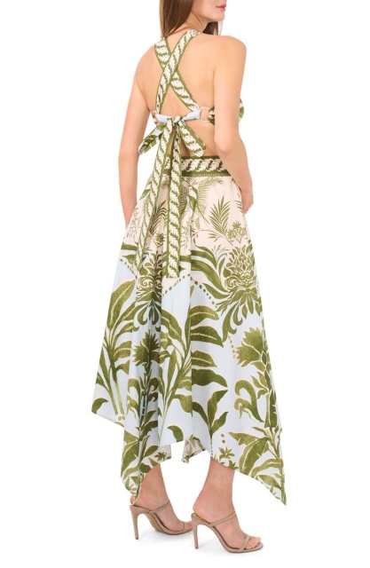 dress with floral print