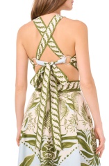 dress with floral print