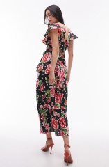 dress with floral print