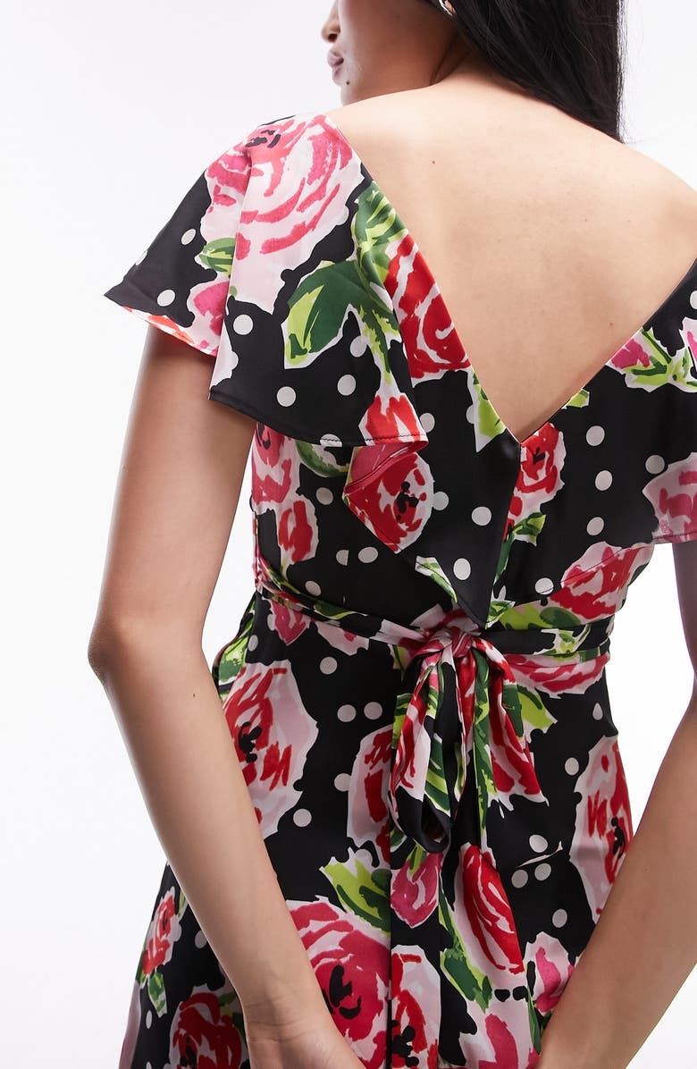 dress with floral print