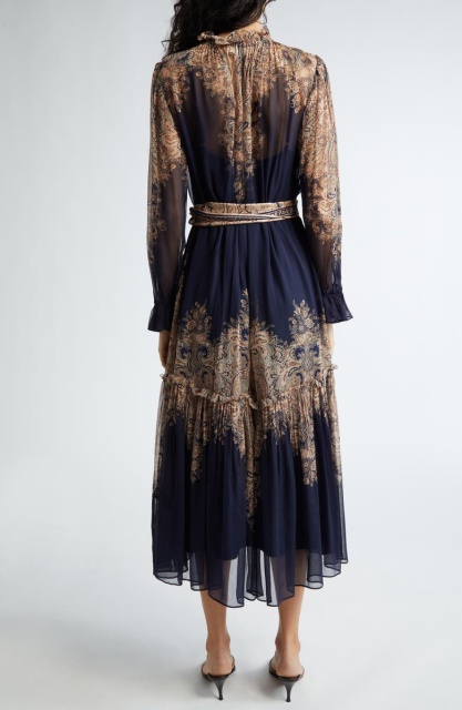 dress with floral print