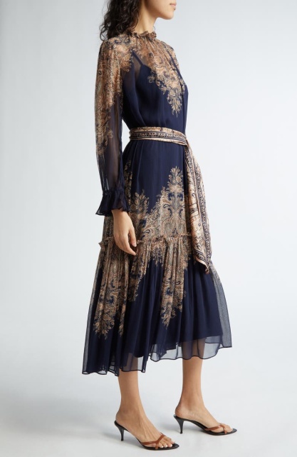 dress with floral print