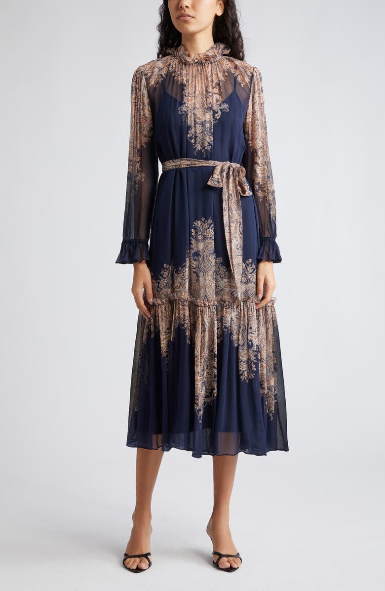 dress with floral print