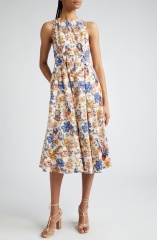 dress with floral print