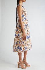 dress with floral print
