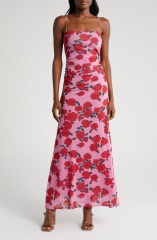 dress with floral print