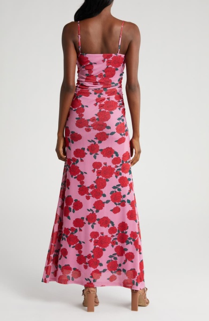 dress with floral print