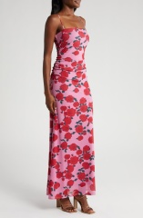 dress with floral print