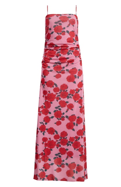 dress with floral print