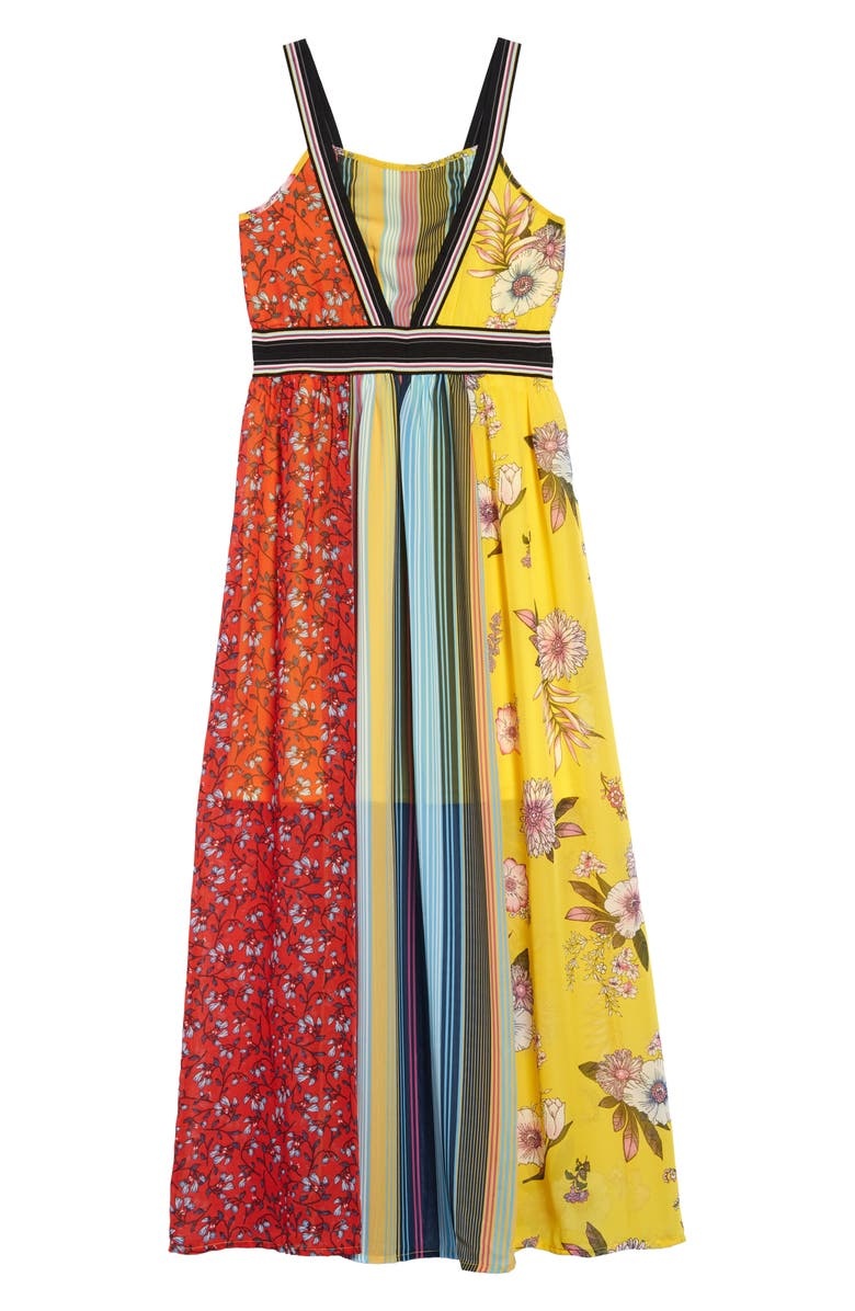 dress with floral print