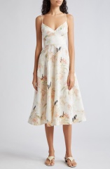 dress with floral print
