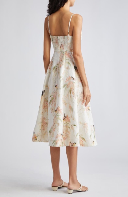 dress with floral print