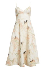 dress with floral print