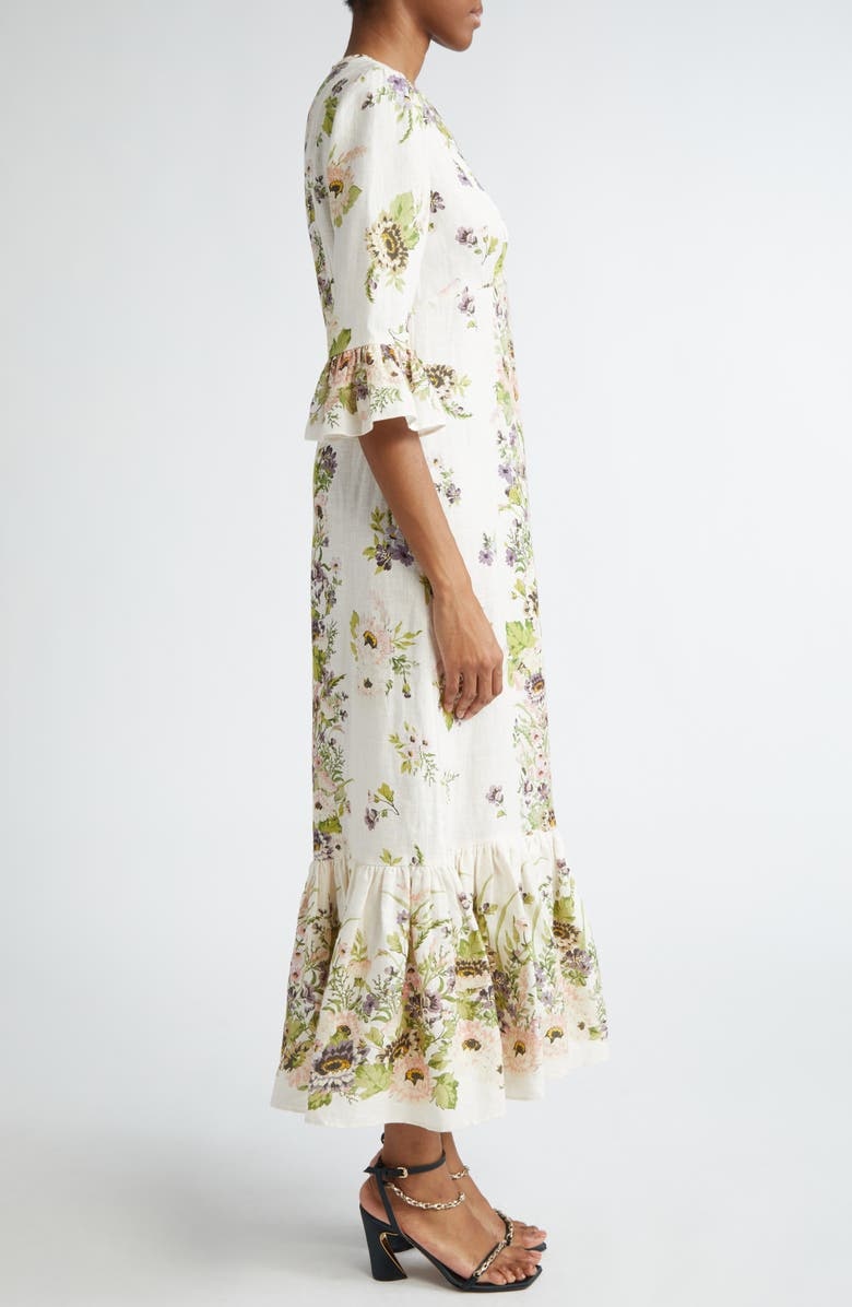 dress with floral print