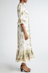dress with floral print