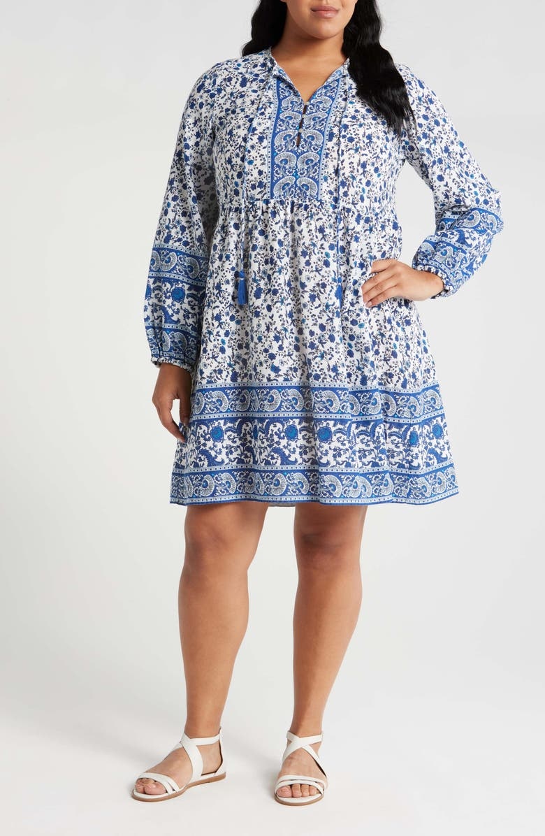 dress with floral print
