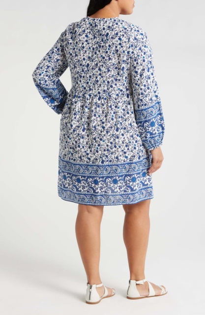 dress with floral print