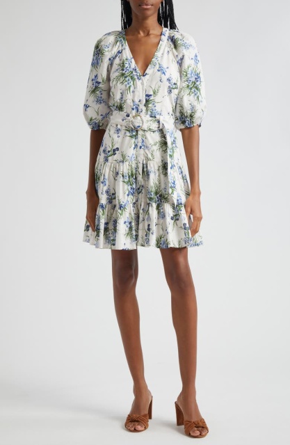 dress with floral print