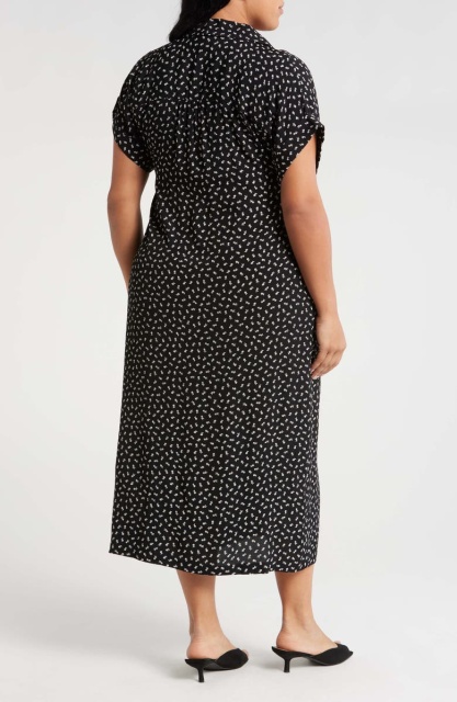 dress with floral print