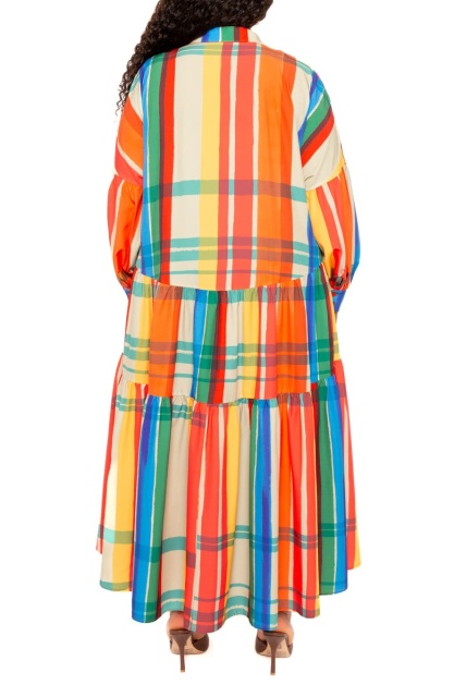 dress with floral print