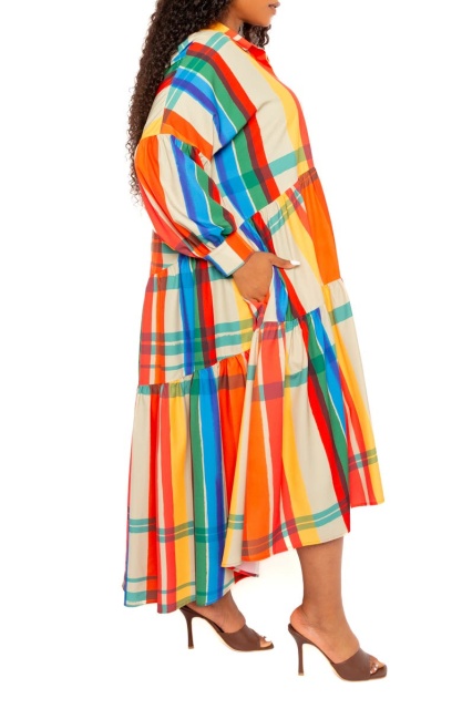 dress with floral print