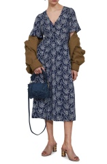 dress with floral print