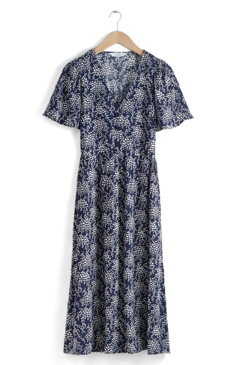 dress with floral print
