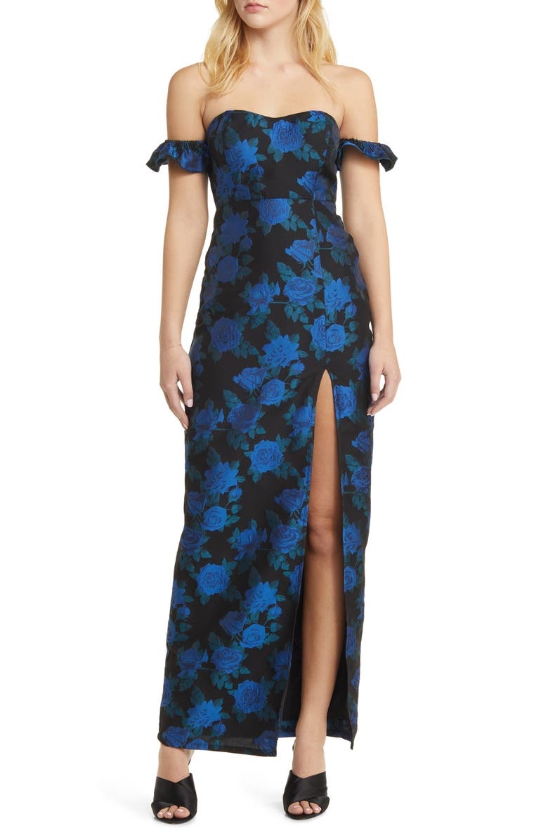 dress with floral print