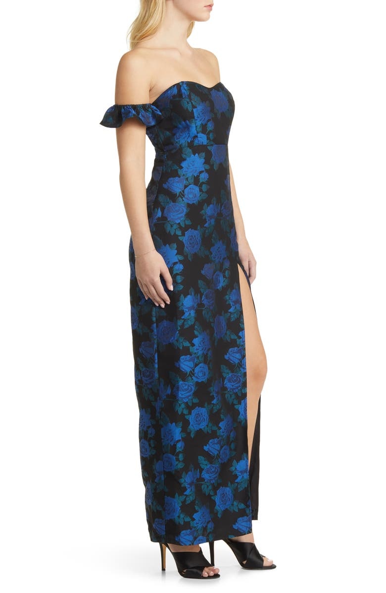 dress with floral print