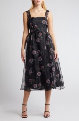 dress with floral print