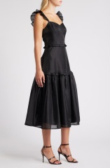 dress with floral print