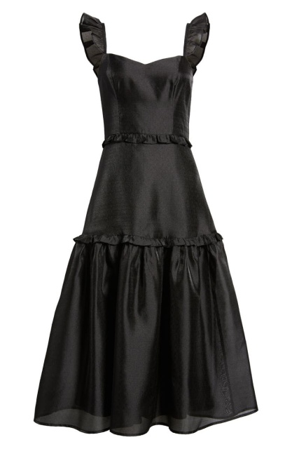 dress with floral print