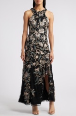 dress with floral print