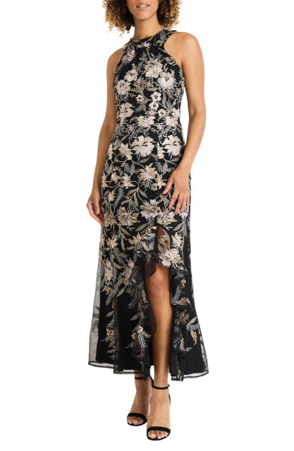 dress with floral print