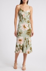 dress with floral print