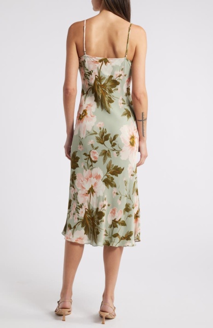 dress with floral print