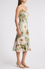 dress with floral print