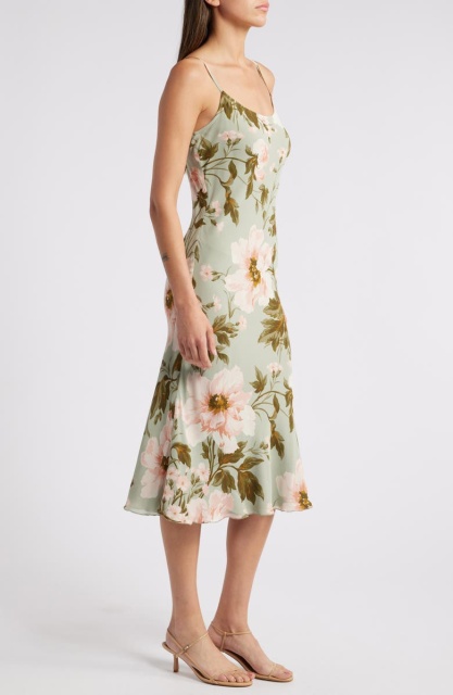 dress with floral print