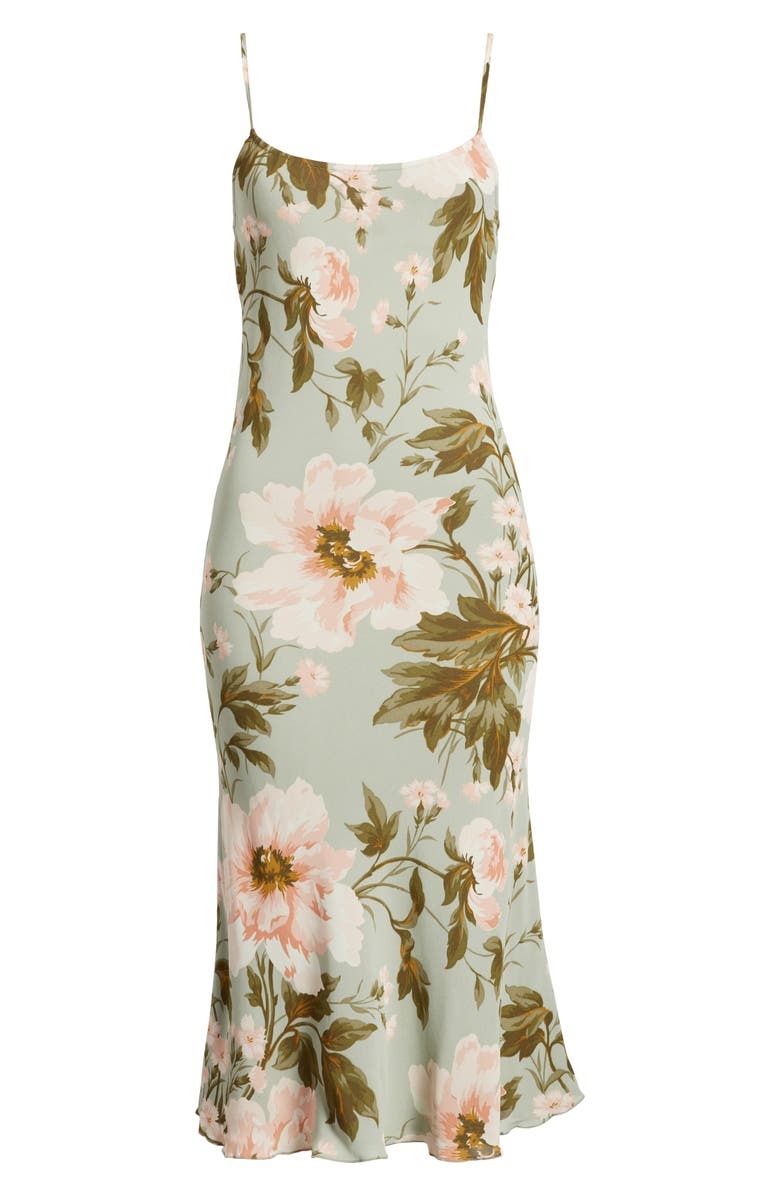 dress with floral print