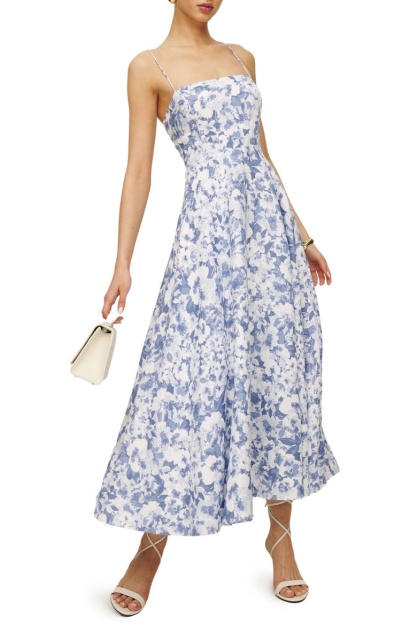 dress with floral print