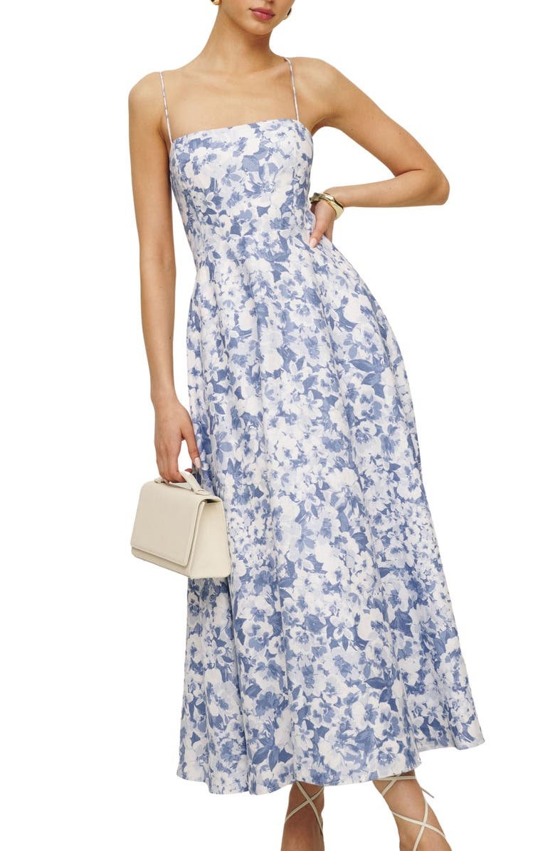 dress with floral print