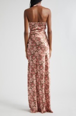 dress with floral print