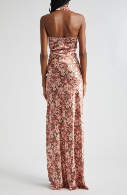 dress with floral print