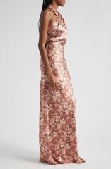 dress with floral print