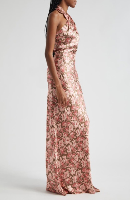 dress with floral print