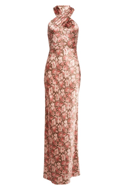 dress with floral print