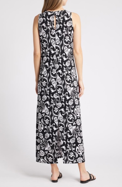dress with floral print