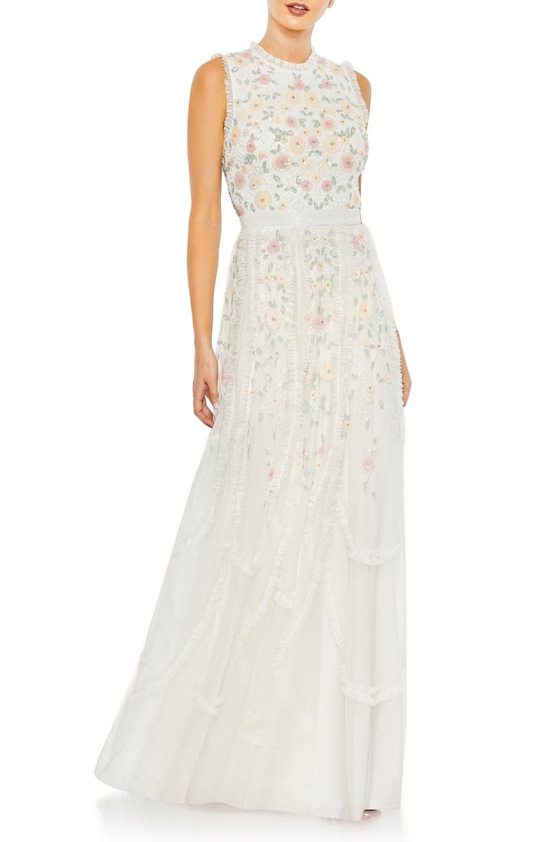 dress with floral print